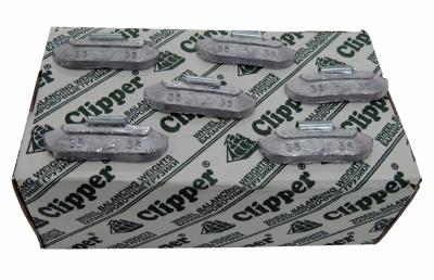 Грузики балансировочные для стальных дисков 35 г, 100 шт. CLIPPER 0235