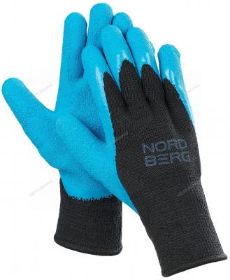 Перчатки рельефные утепленные NORDBERG NCPG108AB
