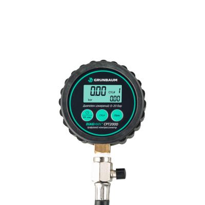 Компрессометр цифровой DIAGMAN CPT200D, в наборе