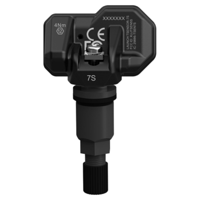 Датчик TPMS Launch TSENSOR-07S, 433МГц + 315МГц, зажимной, программ., универсальный, металл., черный