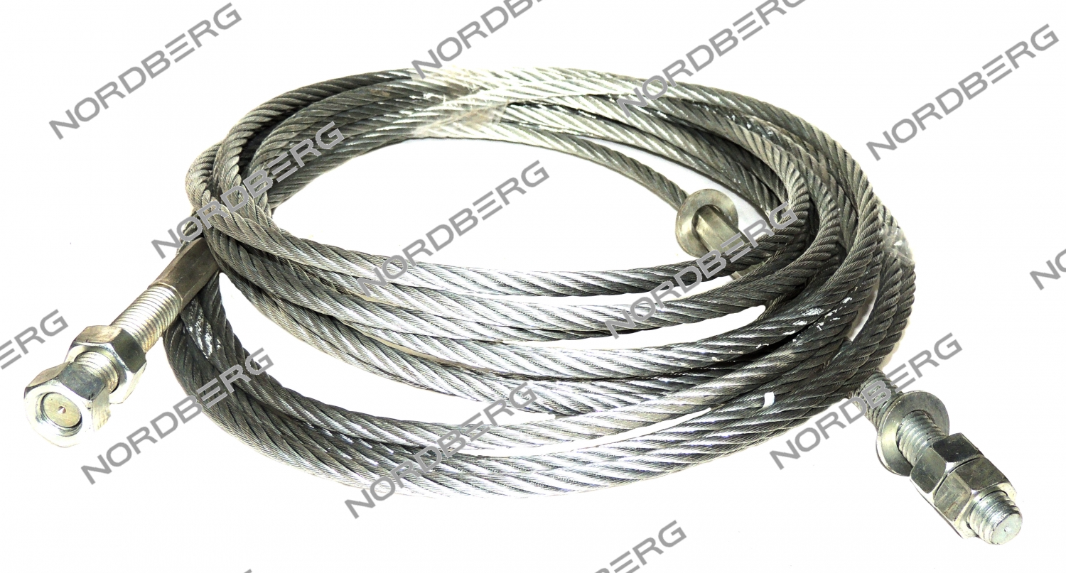 Трос NORDBERG для подъемников 4123A-4,5T и N4123-4,5 00-00017904